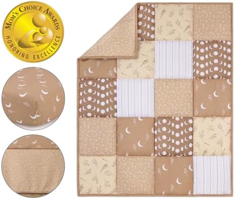 The Peanutshell 3-Piece Crib Bedding Set - Boho Celestial
