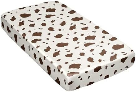 Sweet Jojo Designs Western Cow Print Crib Sheet