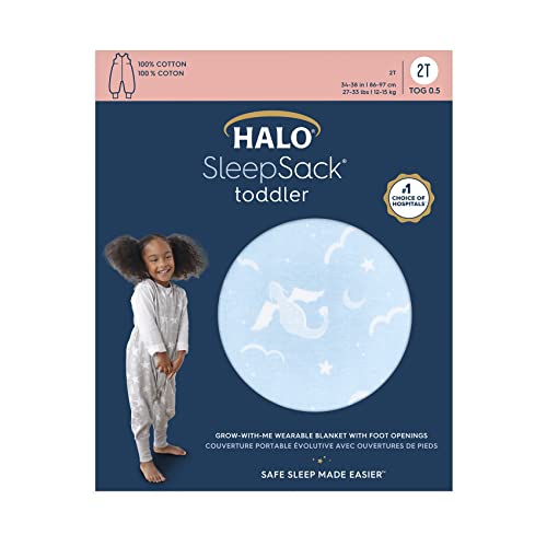 HALO Sleepsack Toddler 100 Cotton Dragon 12-24M