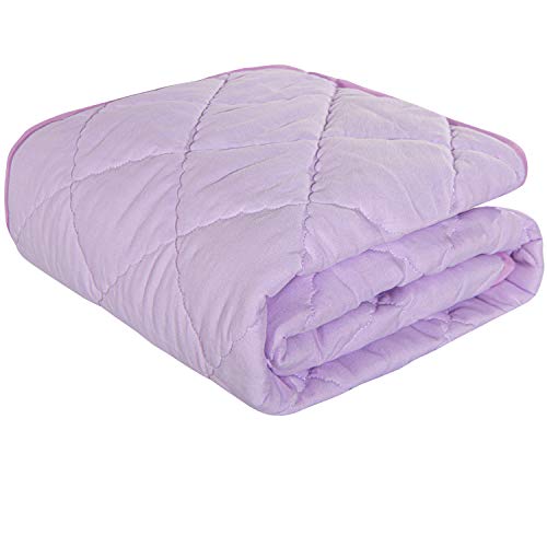 NTBAY Oversized Toddler Comforter Light Purple 43x60 Inches