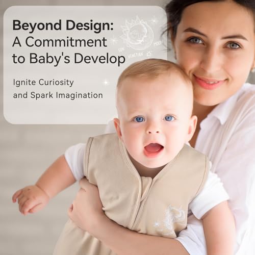Unnivoll Baby Sleep Sack 0-6 Months 3 Pack Lightweight 05 TOG