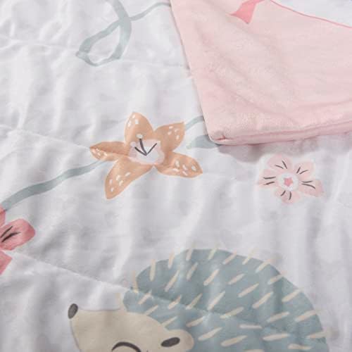 EXPRESSIONS 5 Piece Crib Bedding Set - Woodland Pink