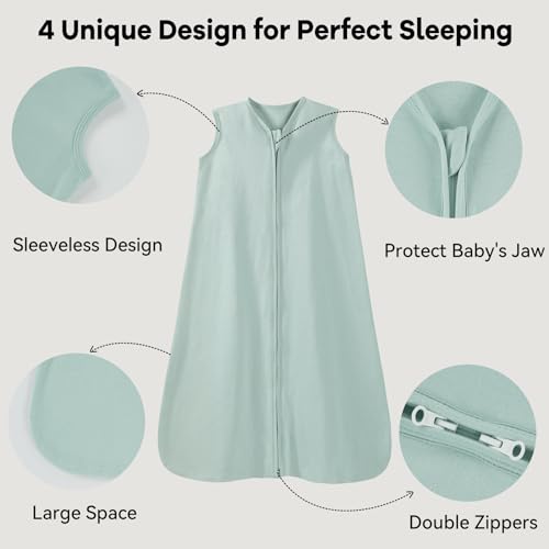 Unnivoll 6-12 Months Baby Sleep Sack 3 Pack 05 Tog