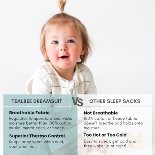 Tealbee Dreamsuit Toddler Sleep Sack with Feet 12-18M 18-24M 1