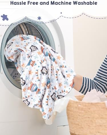 Cozary Baby Bassinet Fitted Sheets Waterproof Breathable Animal Cartoon 1PC