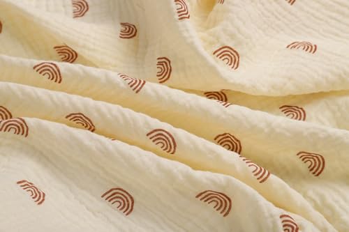 Onacosht Muslin Bassinet Sheets 33x19 2 Pack for Baby Boy Girl