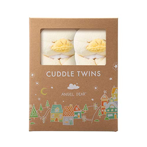 Angel Dear Yellow Duck Cuddle Twins Blankie Set