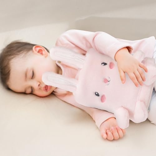 Babyhuggle Foldable Rabbit Plush Blanket 1