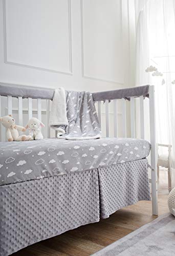 American Baby Company Heavenly 2-Piece Crib Sheet Blanket Set