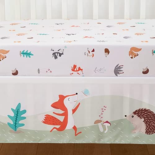 Beeweed 3-Piece Crib Bedding Set for Boys Girls