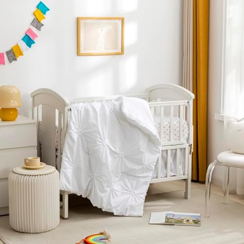PINNKKU 3-Piece Crib Bedding Set for Baby