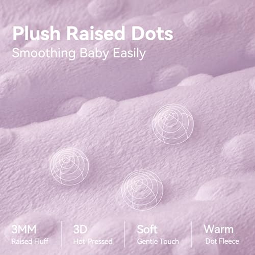 Unnivoll Fleece Sleep Sack 6-12 Months Taro Purple 15 Tog