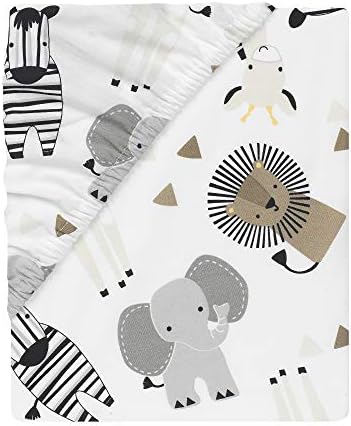 Lambs Ivy Jungle Safari Elephant 3-Piece Crib Bedding Set
