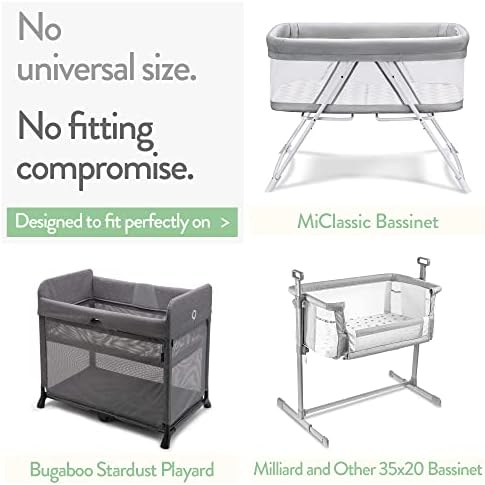 Joey Joan Bedside Sleeper Bassinet Sheets 2 Pack 1