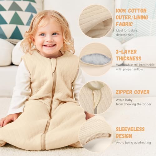 Yoofoss Baby Sleep Sack 0-6 Months TOG 25 Winter