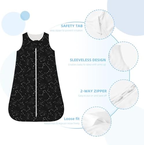 Muishi Baby Wearable Blanket Sleep Sack for Newborn to 2 Years