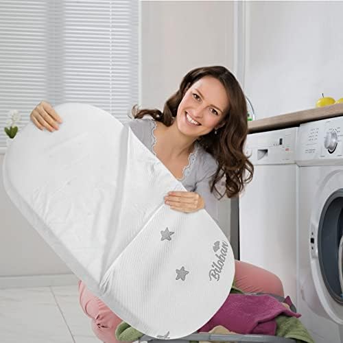 Biloban Bassinet Mattress Pad 13x30x08 Waterproof Breathable