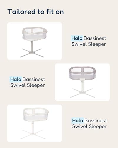 TotAha Bassinet Sheets 2 Pack - Buttery Soft and Stretchy