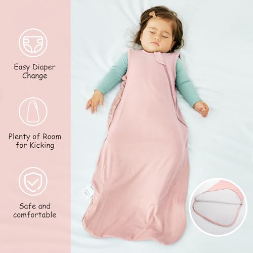 EasyFi SuperSoft Bamboo Rayon Sleep Sack 05 Tog 2 Pack