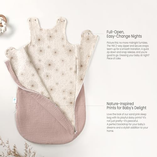 Lulumoon Sleep Sack Muslin for 9-15 Month Baby