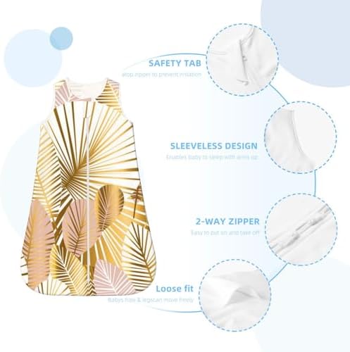 TREPKO Rose Gold Lines Sleep Bag For Infants