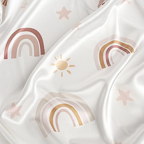 Sweet Jojo Designs Boho Rainbow Crib Sheet 1