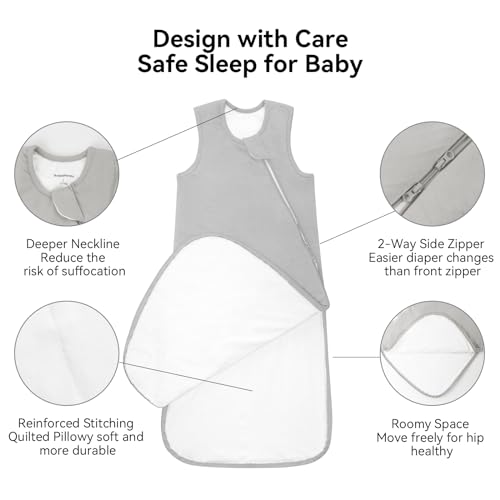 BubblePanda Bamboo Rayon Sleep Sack 18-24 Months 05 Tog