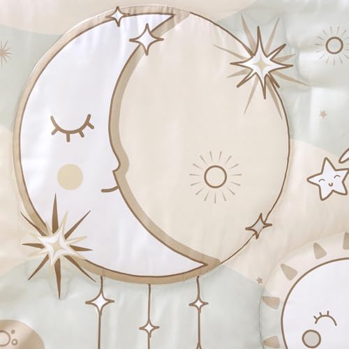 The Peanutshell 5 Piece Crib Bedding Set - Starry Skies