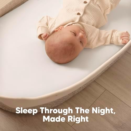 2-Pack Bamboo Bassinet Sheets for Baby Sleep Comfort