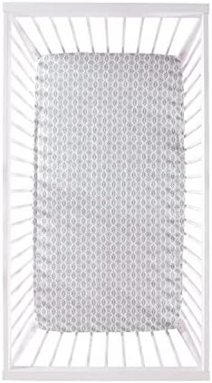 Levtex Baby Kenya Crib Fitted Sheet - Gender Neutral 100 Cotton