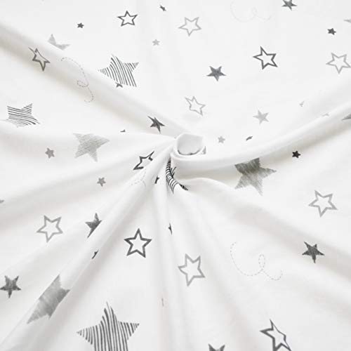American Baby Company Bassinet Sheet - Super Stars Design