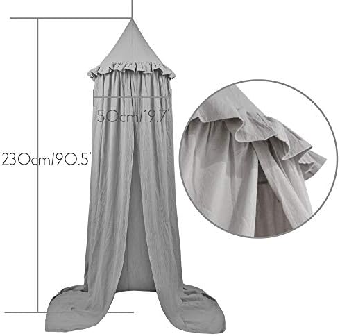 IBIZA VIBE Kids Bed Canopy with Frills