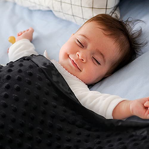 Pro Goleem Minky Dot Blanket with Satin Backing 1