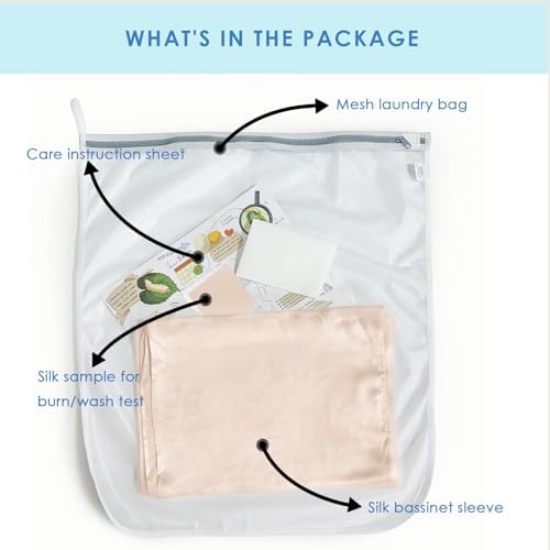 PROMEED Silk Bassinet Sleeve for Baby Bald Spots