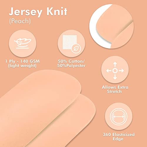 Ideahome Bassinet Sheet Set 30 x 16 x 2 - 2 Pack