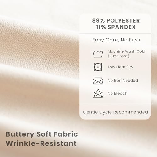 Konssy 3 Pack Stretchy Bassinet Sheets - Soft Breathable for Baby Girl Boy