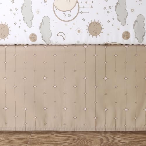 The Peanutshell 5 Piece Crib Bedding Set - Starry Skies