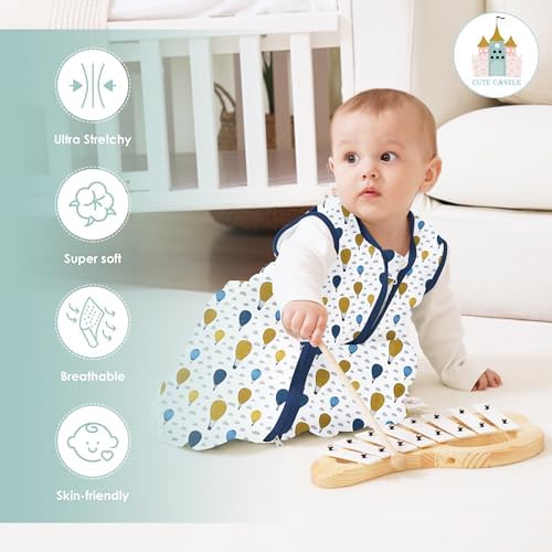Cute Castle 0-6 Months Sleep Sack 3 Pack 1