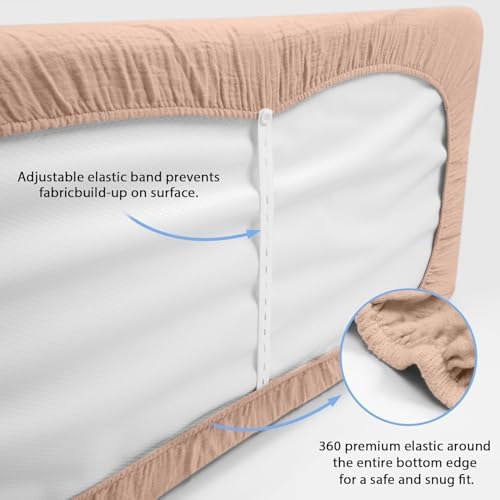 Soft Muslin Bassinet Sheets 32 x 18 for Baby Bedding