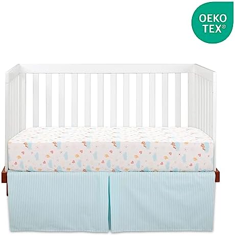 Bedward 100 Cotton Crib Bedding Set 3 Piece 1
