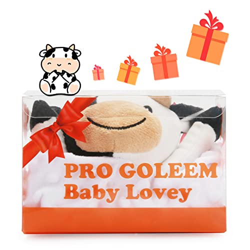 Pro Goleem 16 Inch Cow Security Blanket for Babies