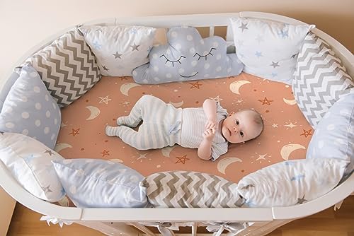 Jolas House 4 Pack Boho Bassinet Sheets