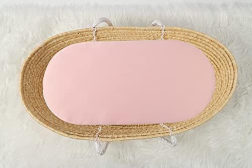 Tontukatu Bassinet Sheet Set 4 Pack Floral Pink