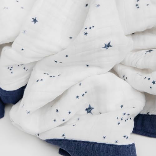 Little Unicorn Receiving Quilt for Newborns