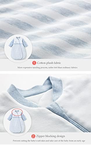 Babyah Kids Wearable Blanket with Detachable Sleeves