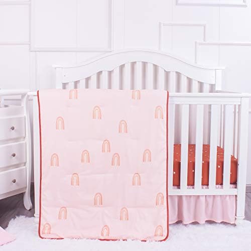 La Premura Boho Rainbow Baby Bedding Set 3 Piece