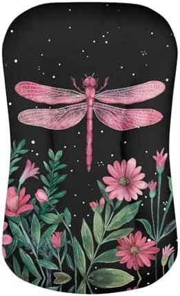 ZDCUSTOM Dragonfly Flower Bassinet Sheet Soft Breathable and Universal Fit