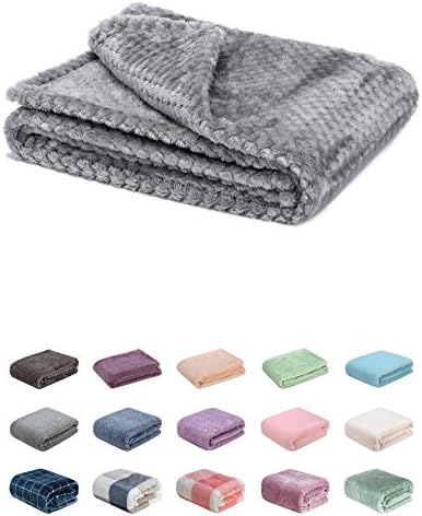 Fluffy Baby Blanket for Newborn Soft Thermal Microfleece Crib Cover