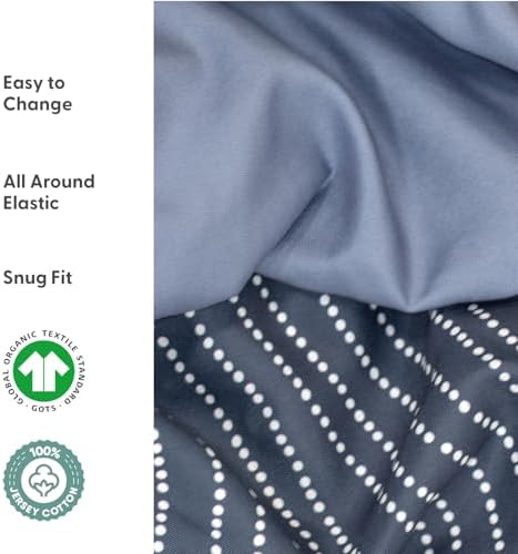 The Peanutshell Bassinet Sheets 4-Pack - Soft Cloud for Baby