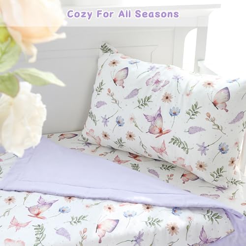 Pea Pod Muslin Bedding Set 3-Piece for Baby Toddler